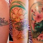 Tattoos - Tree Sparrow Cover Up - 101643